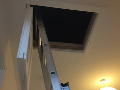 Insulated loft hatch