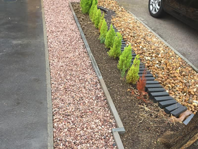 Garden paving